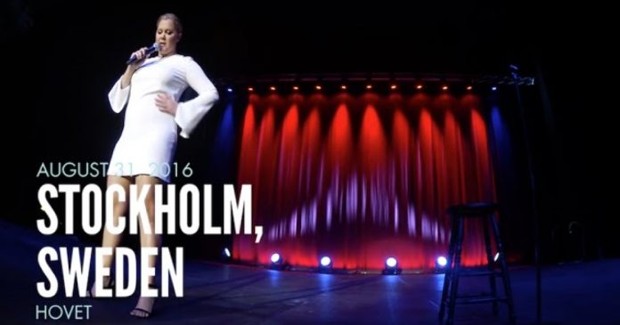 Amy Schumer Hovet Stockholm Sweden 31 August 2016!