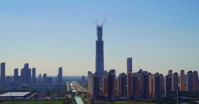 Goldin Finance 117 Tower Tianjin China