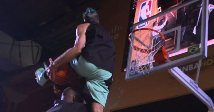 Jordan Kilganon Dunker i NBA House Rio de Janeiro OL 2016!